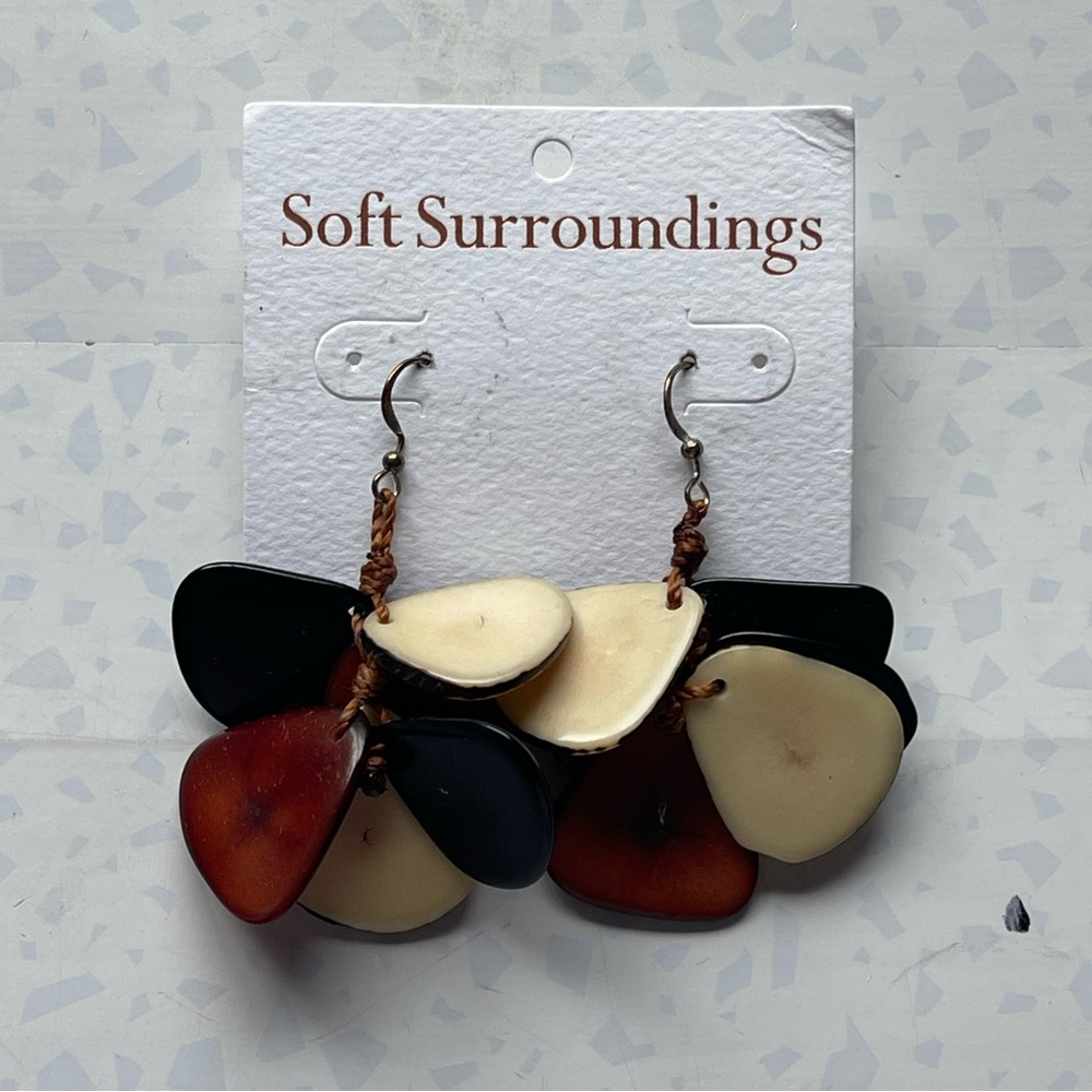 SOFT SURROUNDINGS Almara Natural Multi Earrings